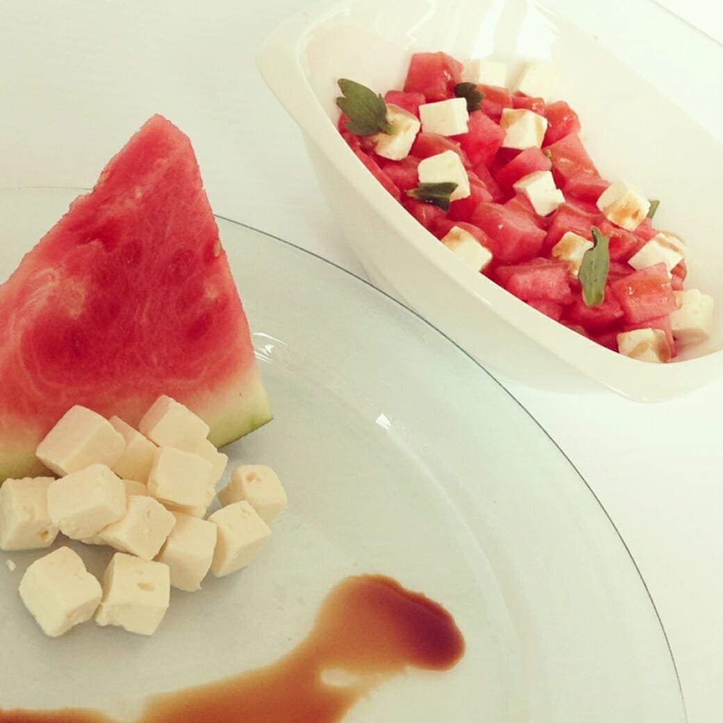 Recette de salade melon-féta