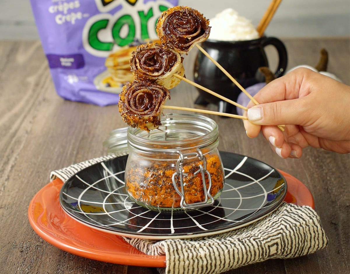 Roulés de crêpes magiques