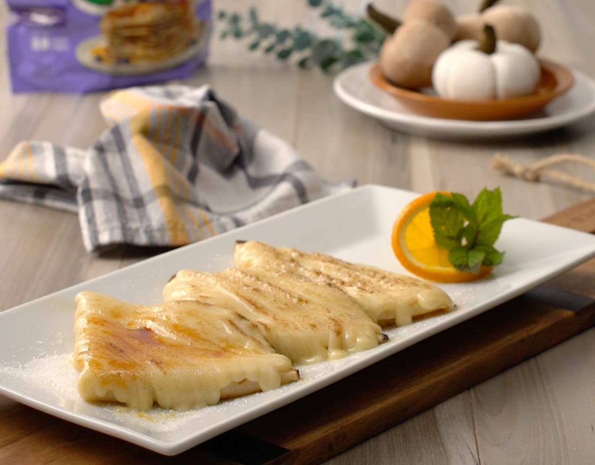 Crème brûlée crêpes