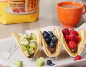 Pancakes Tacos aux fruits